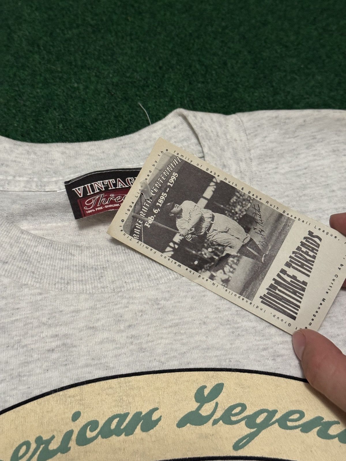 Vintage 90s Babe Ruth Lou Gehrig Vintage Baseball XL T Shirt Size US XL / EU 56 / 4 - 4 Thumbnail