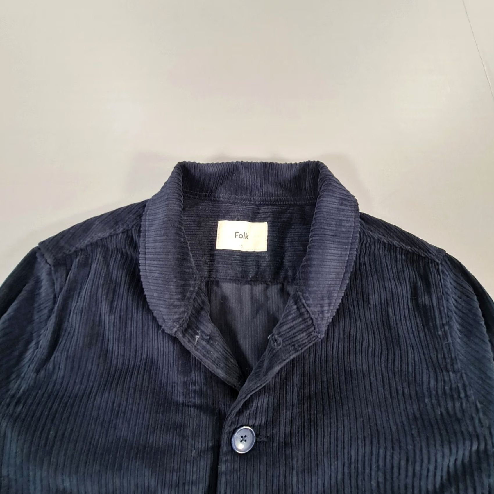 Folk VINTAGE Folk Jacket Navy Blue Medium? Size US M / EU 48-50 / 2 - 2 Thumbnail