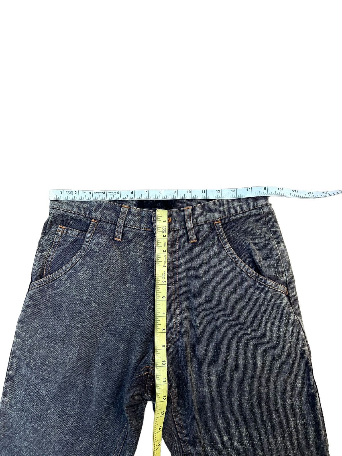 Vintage b. a-Dieu Made in Japan Acid Washed Denim Jeans Size US 30 / EU 46 - 3 Thumbnail