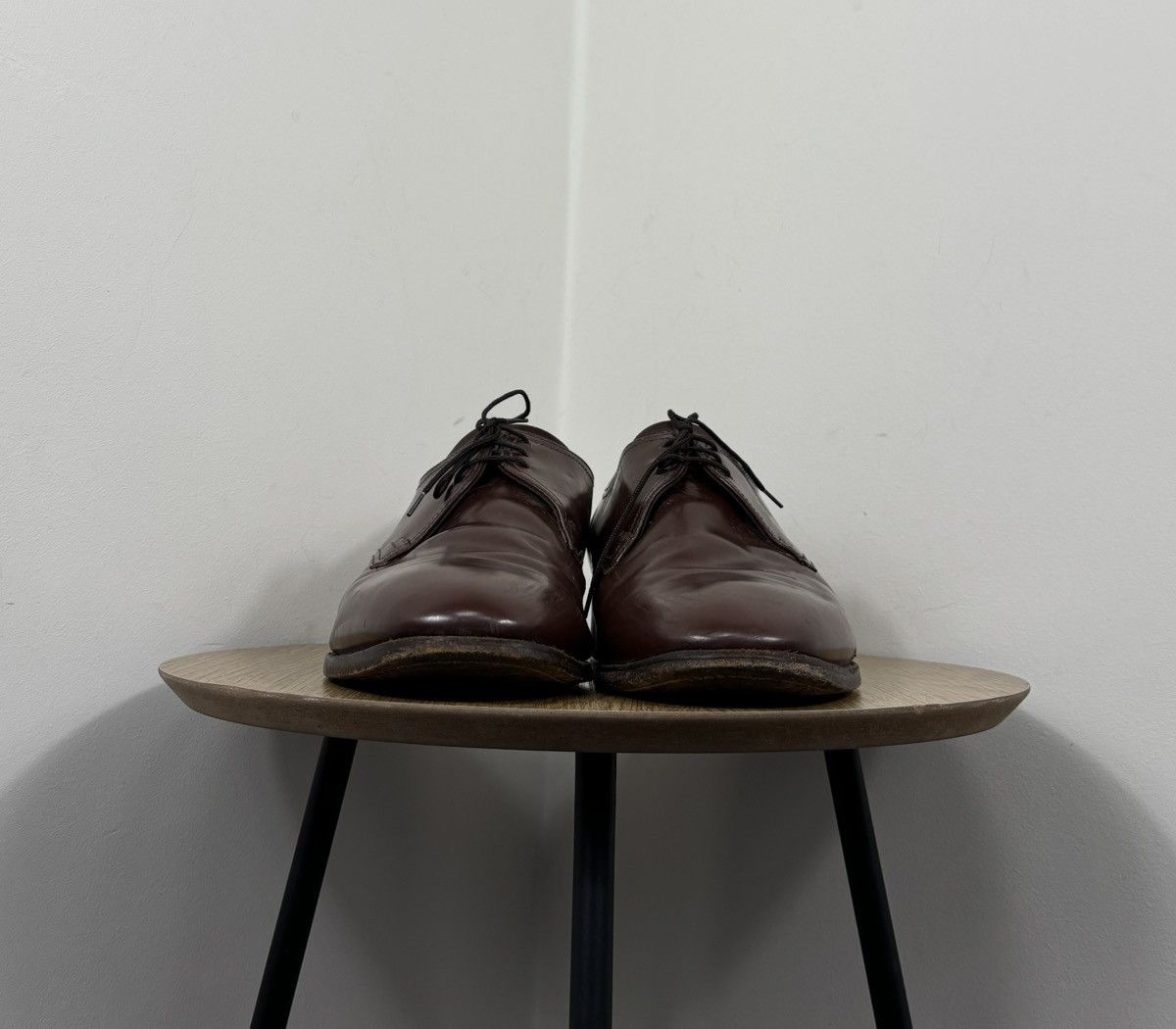 Shipton & Heneage Shipton & Heneage Men’s Dark Burgundy Leather Dress Shoes Size US 12 / EU 45 - 5 Thumbnail