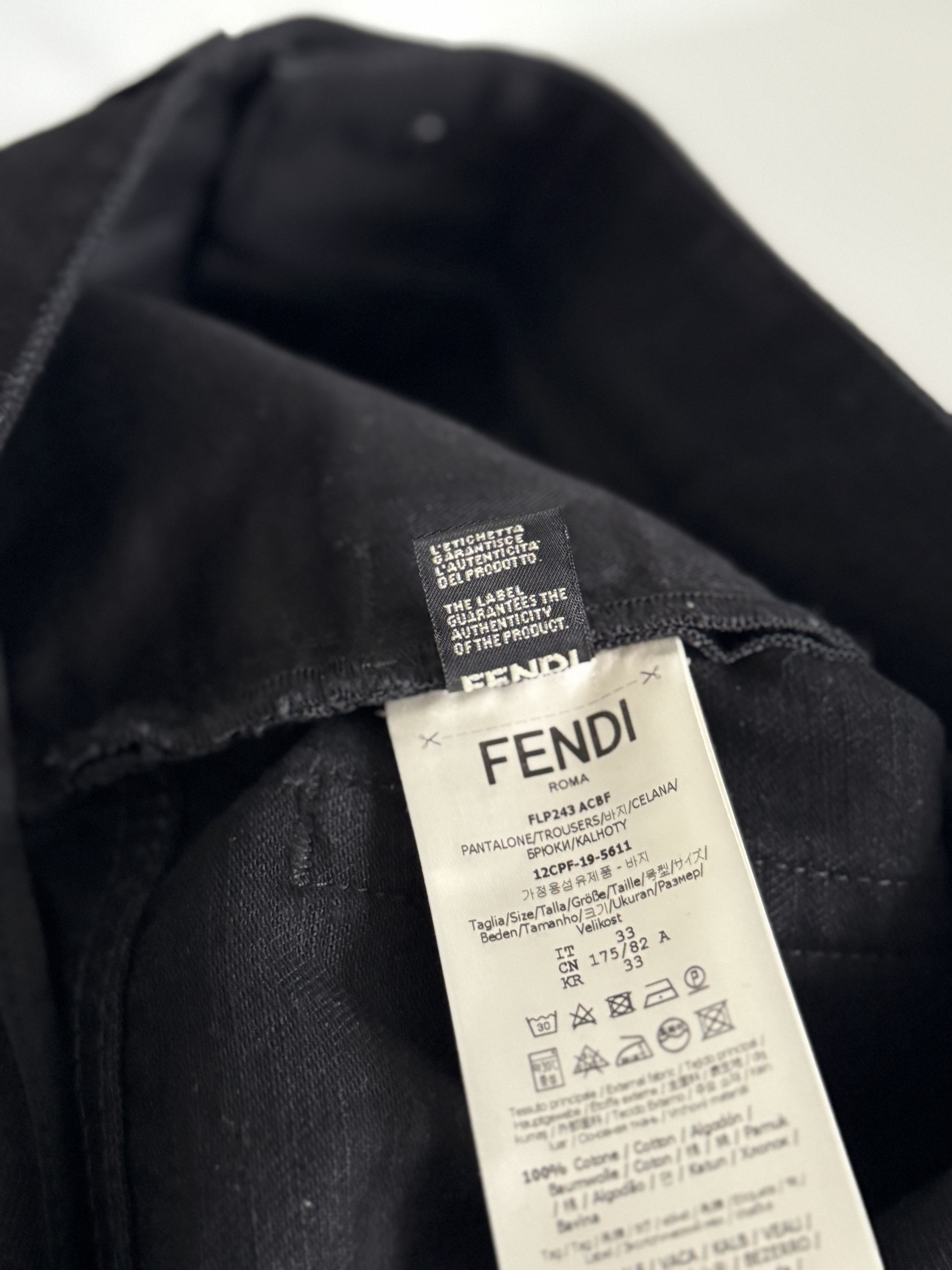 Fendi Fendi jeans | monogram FF | size 33/4 Size US 33 - 11 Thumbnail