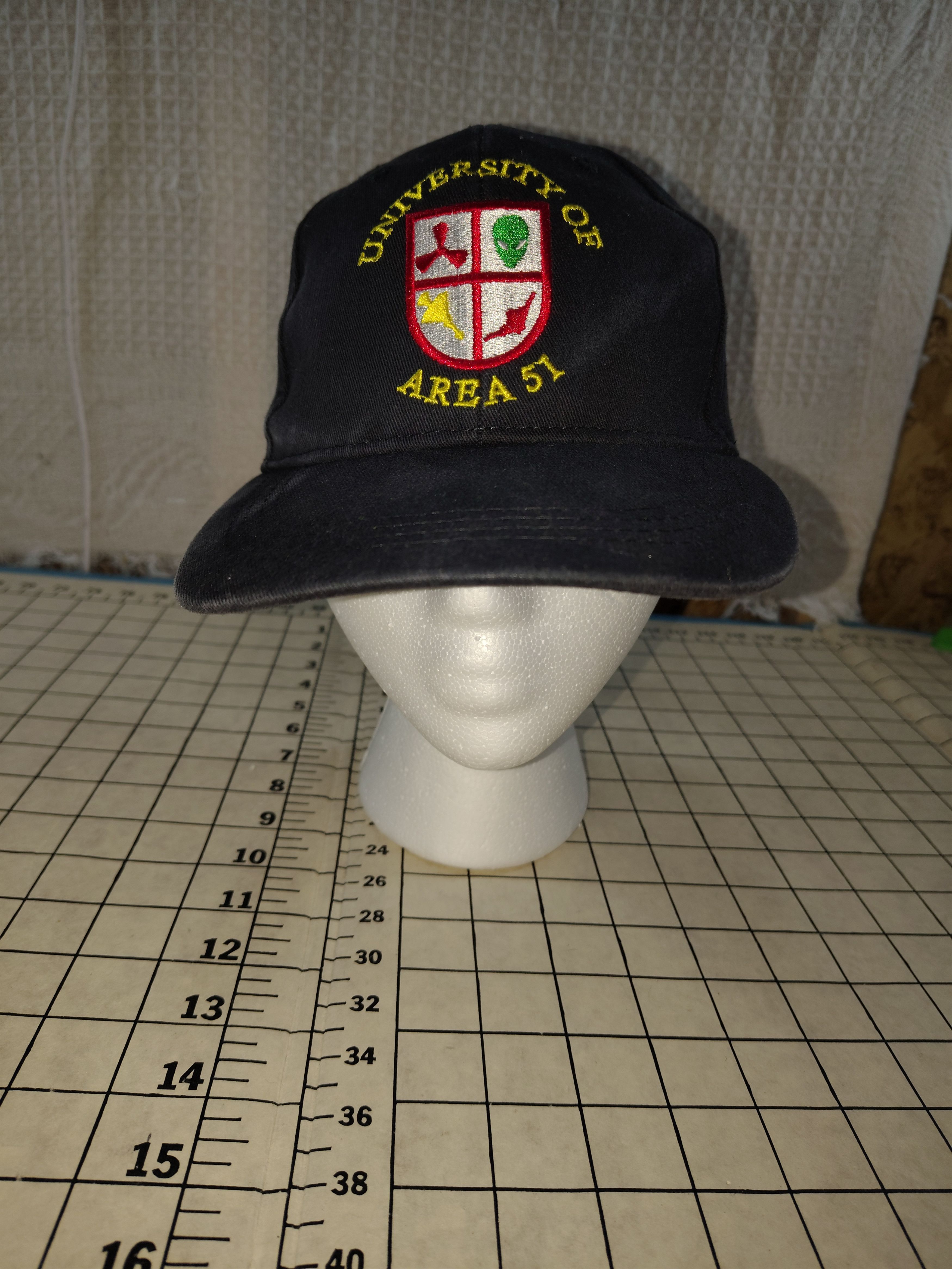 Other Men's Black University Area 51 Hat by Alien Fresh Jerky Size ONE SIZE - 1 Thumbnail