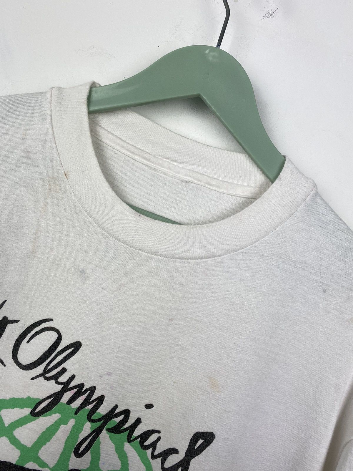 USA Olympics Vintage Atlanta 1996 Olympic Games Y2K T Shirt Tee Champion Size US L / EU 52-54 / 3 - 8 Thumbnail