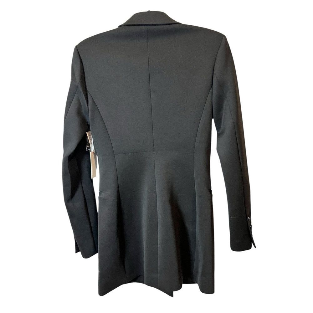 Good American Good American Scuba Exec Blazer Dress Black Double Breasted Size S / US 4 / IT 40 - 4 Thumbnail
