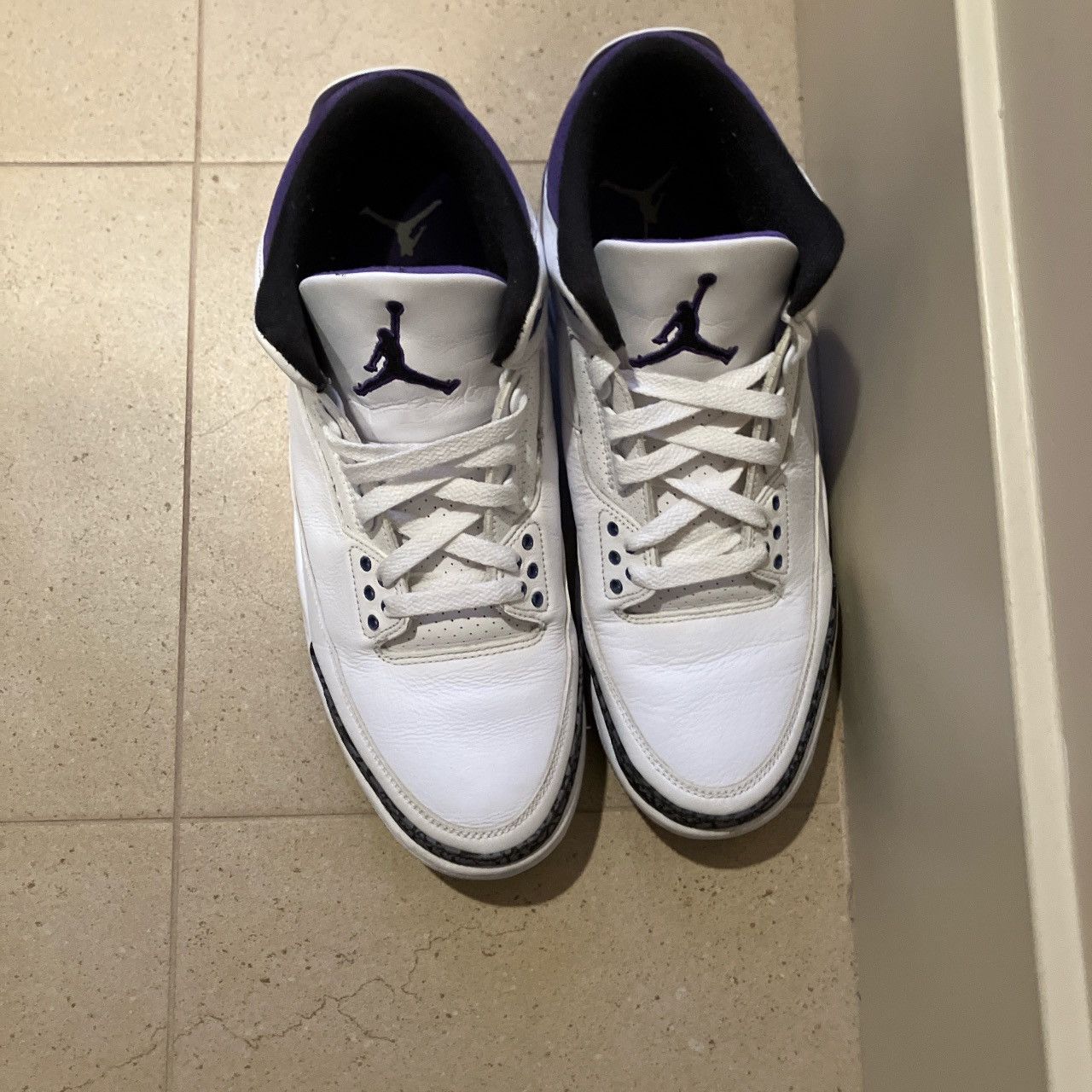 Jordan Brand Jordan 3 “Dark Iris” Size US 12 / EU 45 - 5 Thumbnail