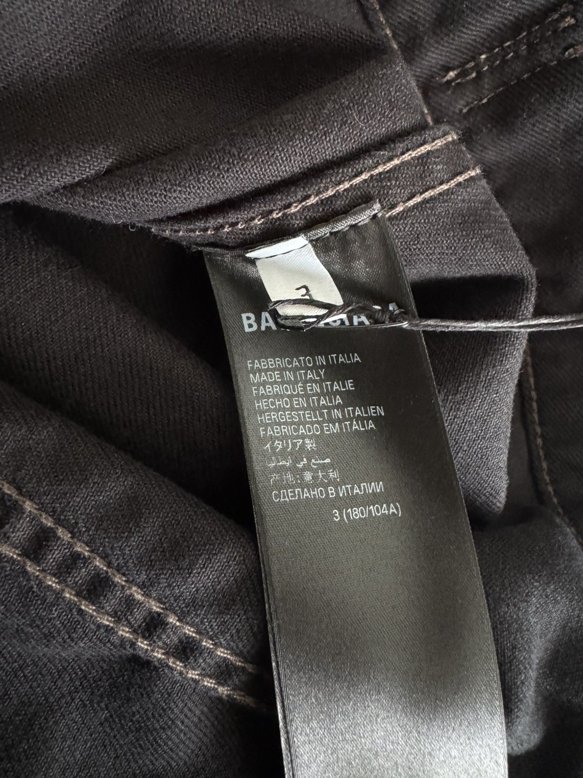 Balenciaga Balenciaga BB Icon Denim Jacket SZ 3 NWT Size US XL / EU 56 / 4 - 6 Thumbnail