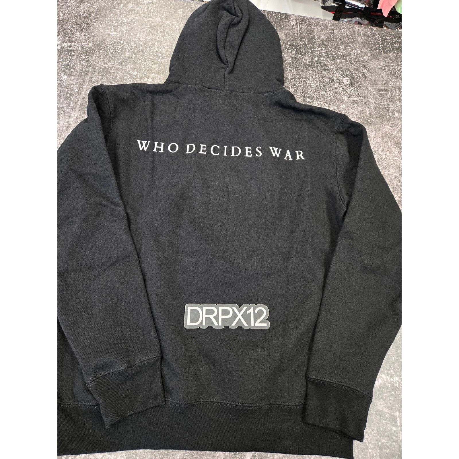 Who Decides War Who Decides War 'WDW' Stained Glass Black Hoodie Sz Med New Size US M / EU 48-50 / 2 - 2 Thumbnail