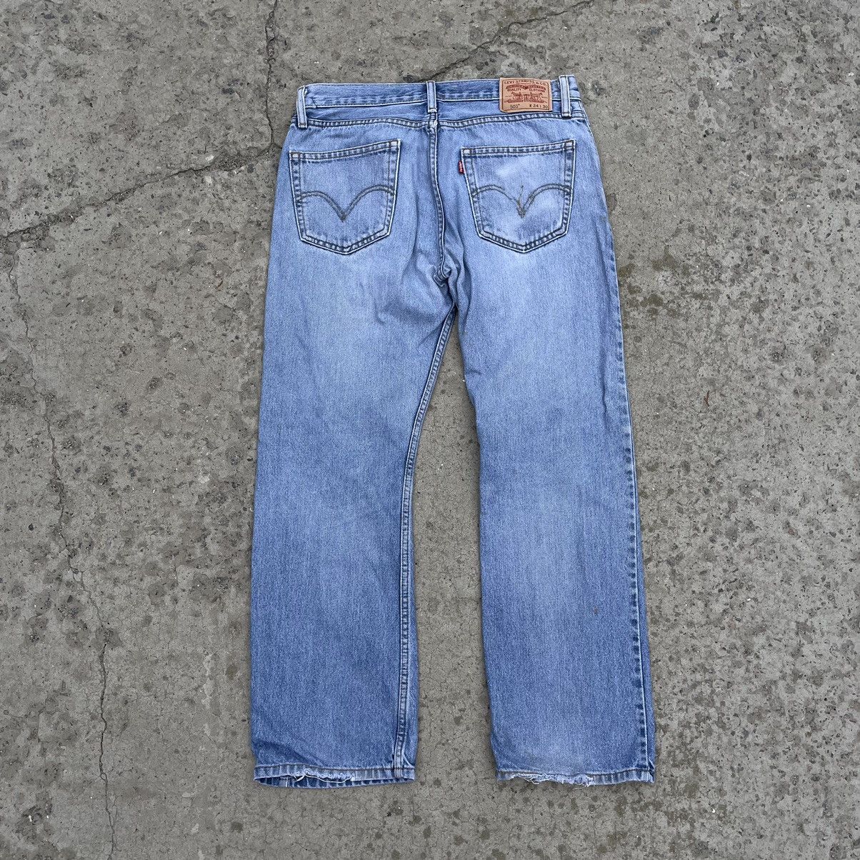 Levi's × Vintage Vintage Levi’s Jeans 505 W34xL30 Y2K Pants 90s Trousers Size US 34 / EU 50 - 3 Thumbnail