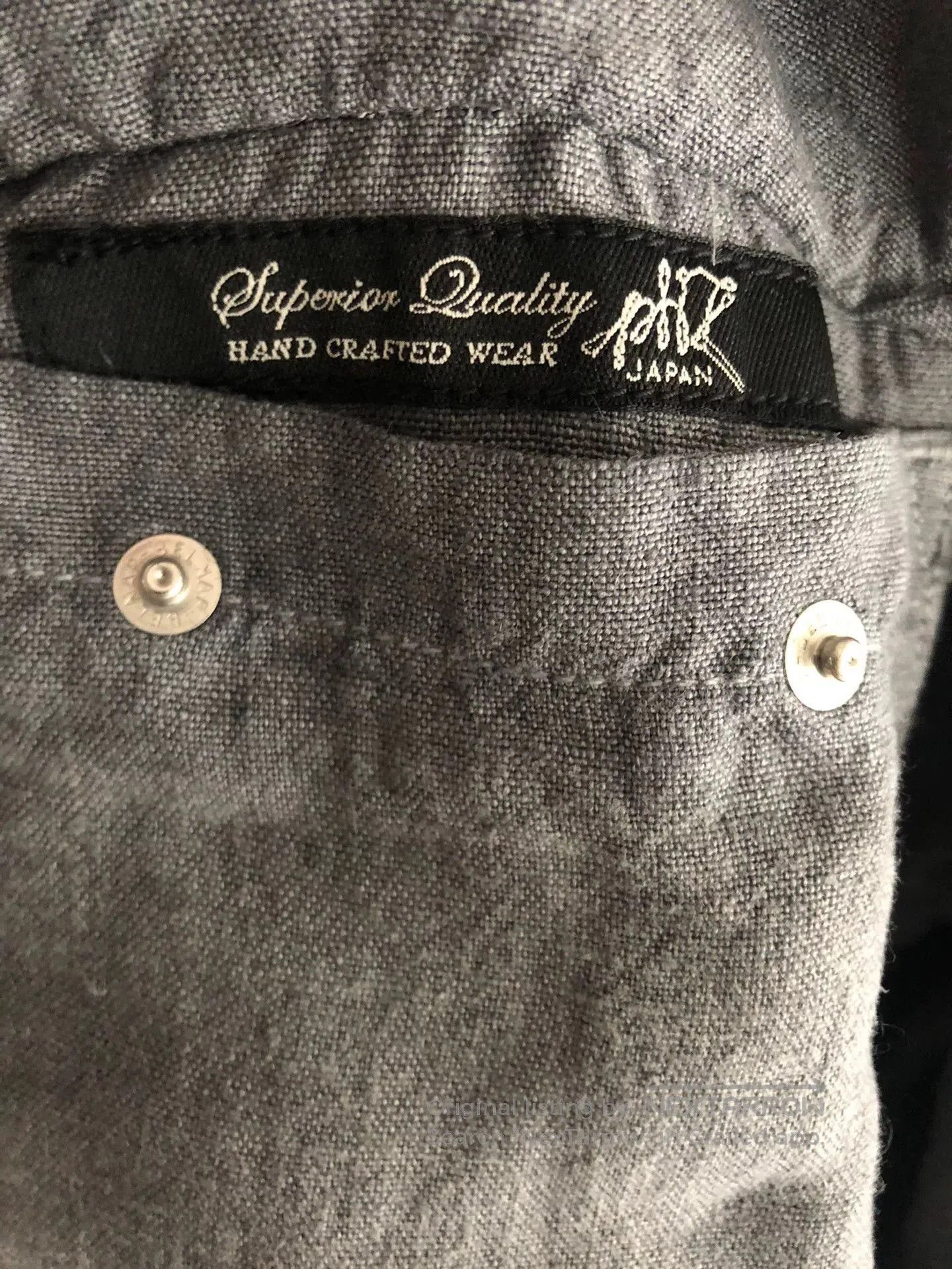 Porter Classic Porter Classic 17AW Linen Western Shirt. Size US M / EU 48-50 / 2 - 4 Thumbnail