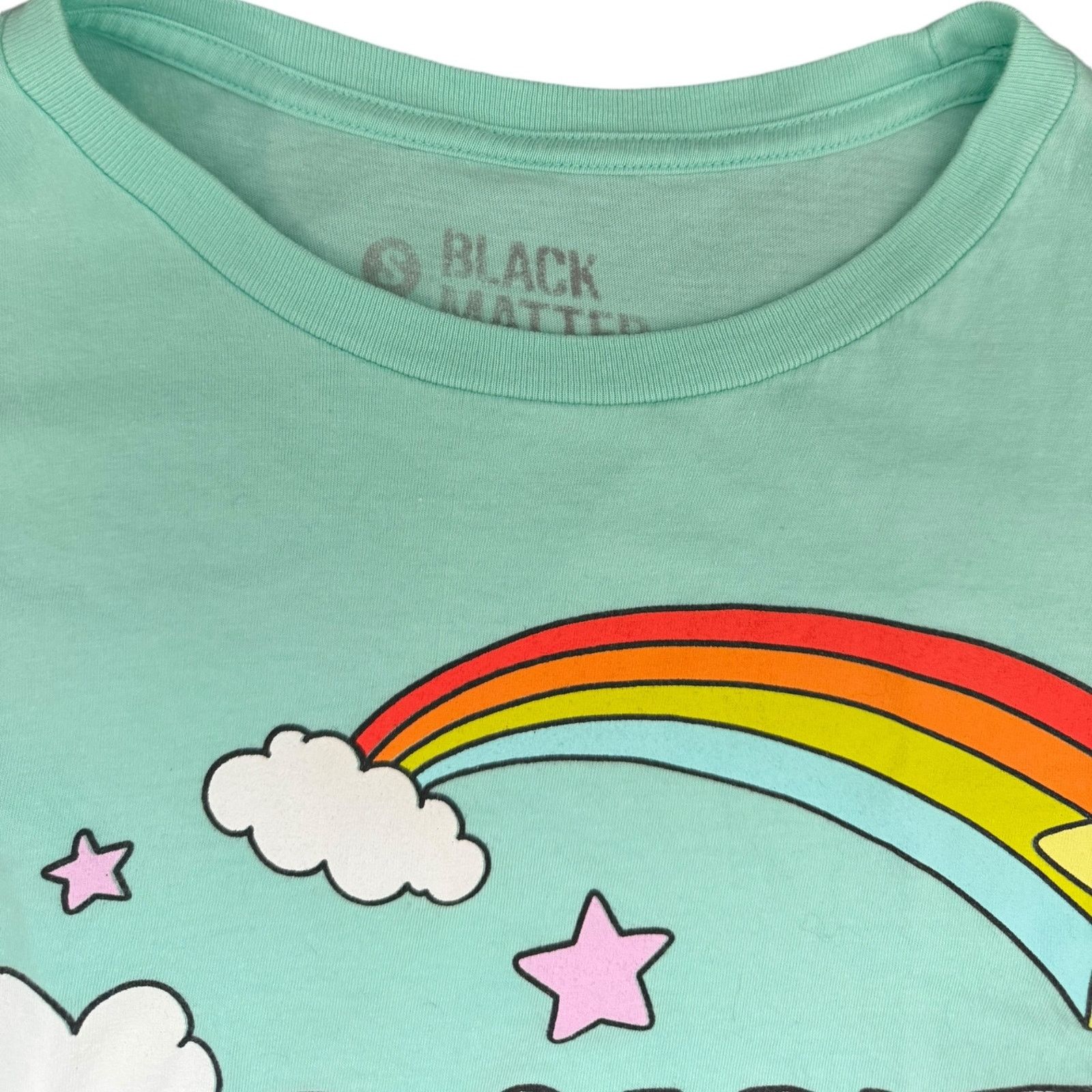 Other Black Matter T Shirt I Don't Care Rainbows and Smiles Small Size US S / EU 44-46 / 1 - 2 Thumbnail
