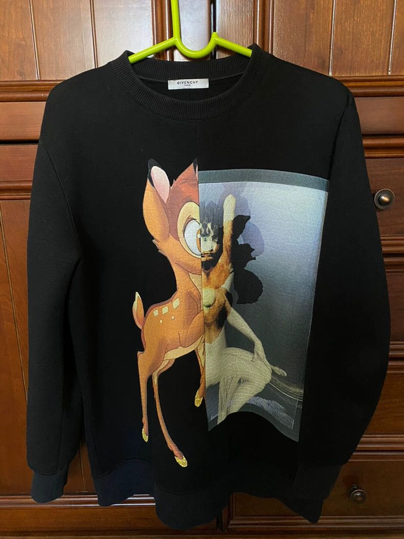 Givenchy Bambi sweatshirt space cotton 95 new