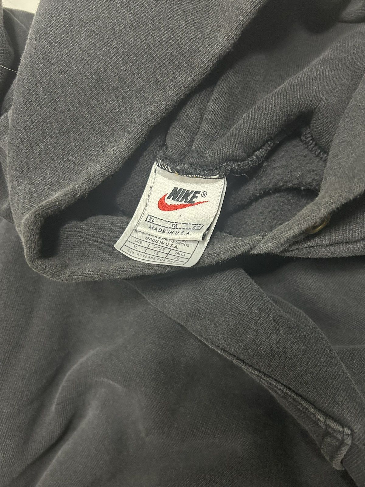 Nike nike 90s hoodie mini swoosh Size US XL / EU 56 / 4 - 2 Thumbnail