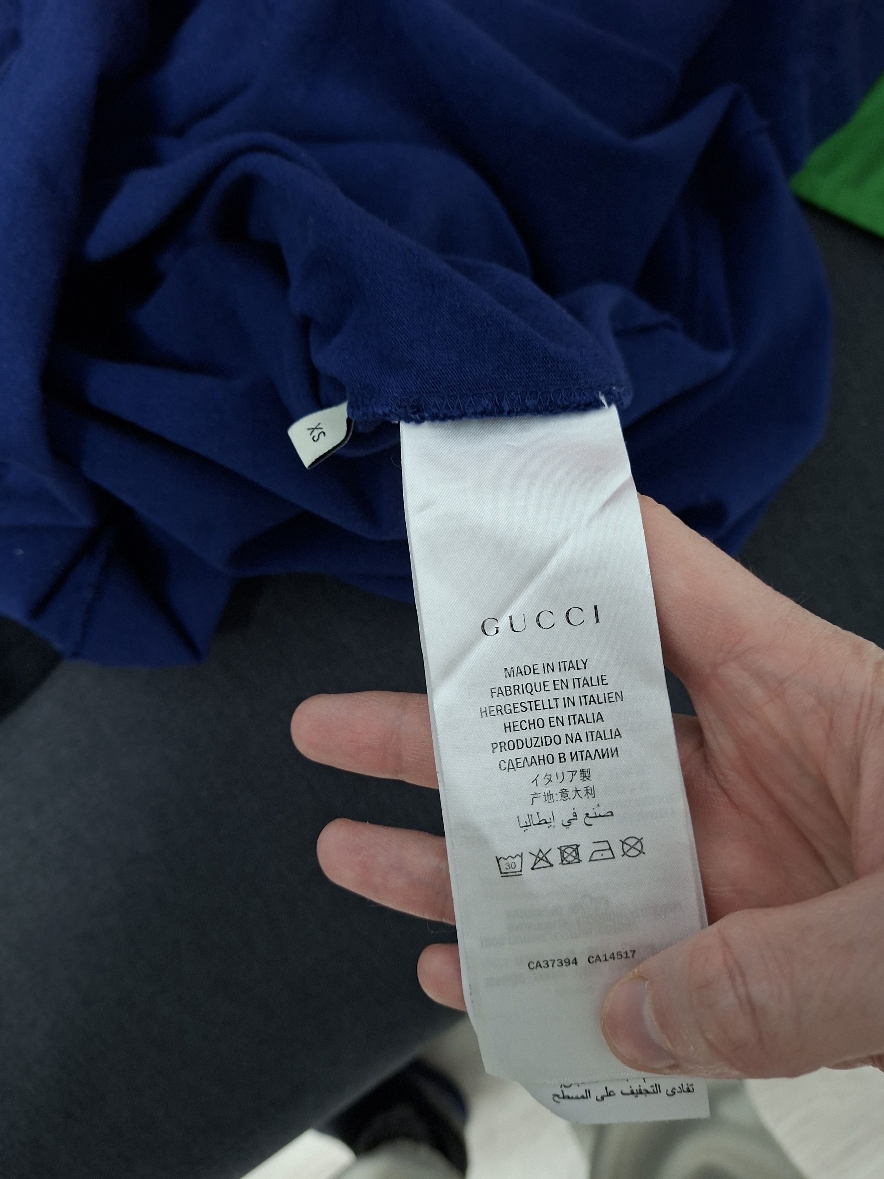 Gucci GUCCI LUXURY BIG LOGO MADE IN ITALY TEE Size US M / EU 48-50 / 2 - 4 Thumbnail