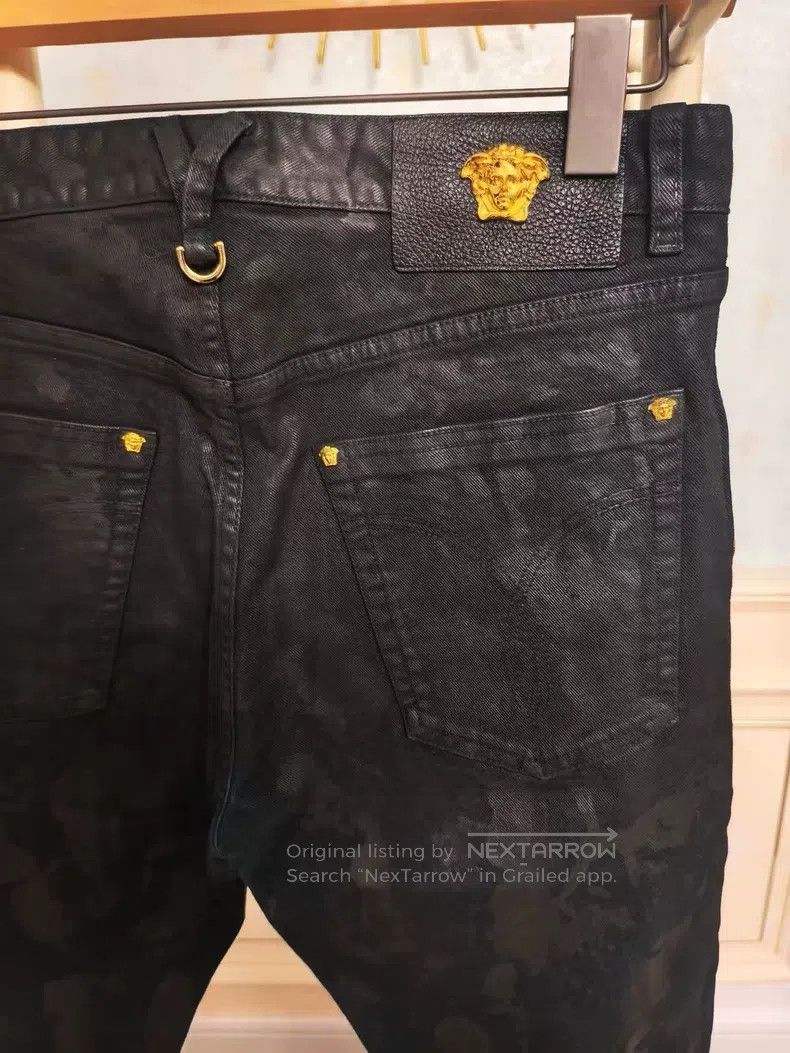 Versace Versace Black dull jeans Size US 32 / EU 48 - 6 Thumbnail