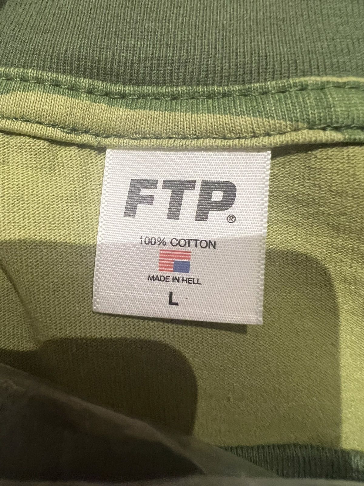 Fuck The Population FTPP WOODLAND CAMO TEE Size US L / EU 52-54 / 3 - 4 Thumbnail