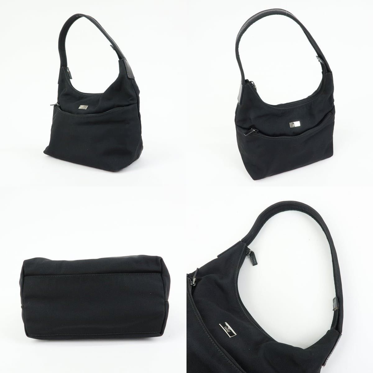 Gucci Gucci Nylon Shoulder Bag Black Size ONE SIZE - 3 Thumbnail