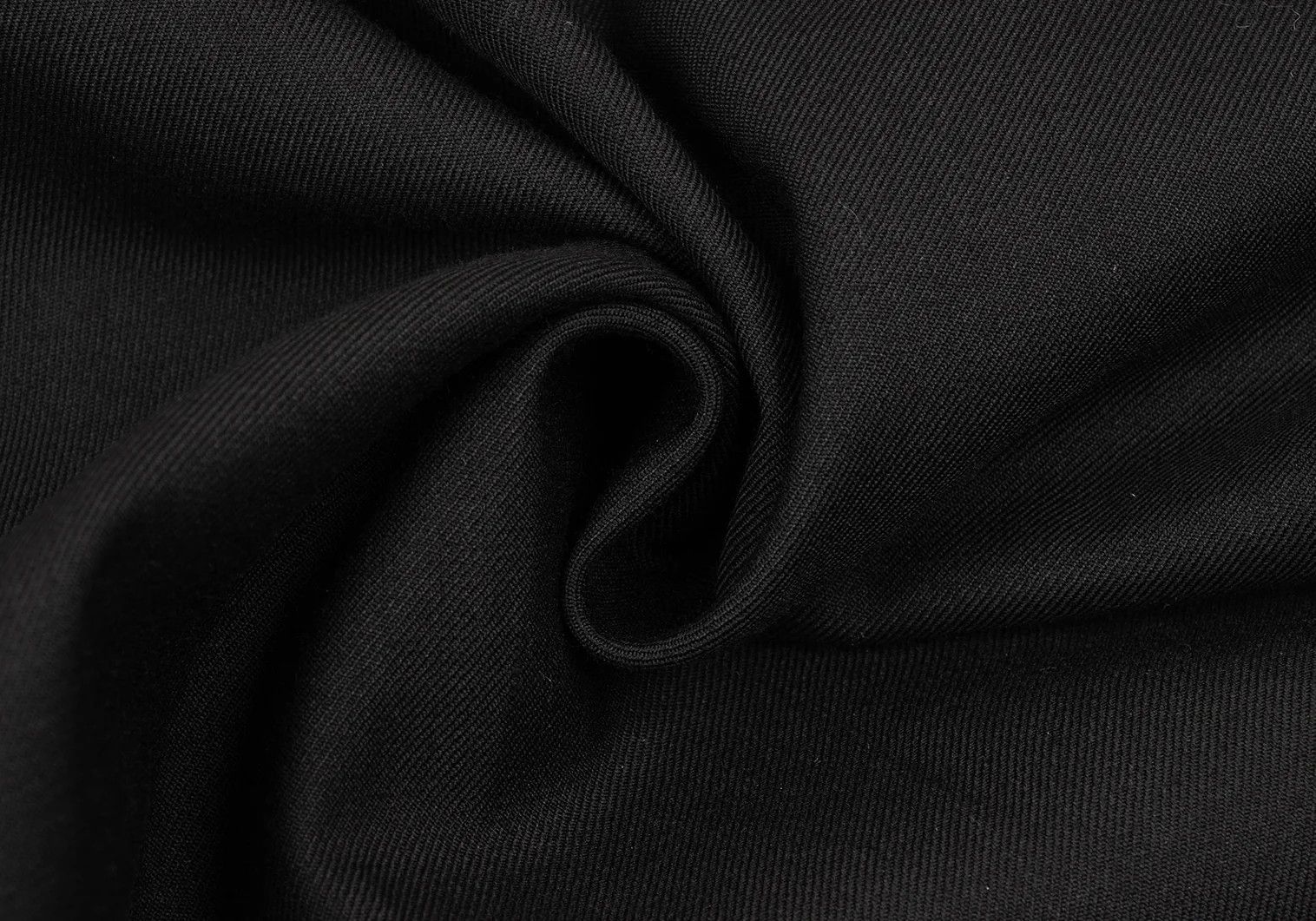 Yohji Yamamoto Wool-Poly Gabardine Belted Sarouel Pants in Black Size US 34 / EU 50 - 12 Thumbnail