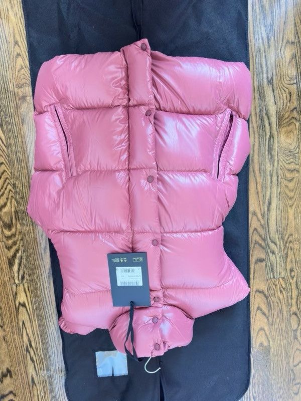 Image of Moncler Genius 2 Moncler 1952 Dervox Puffer Jacket in Mauve Pink, Men's (Size 2XL)