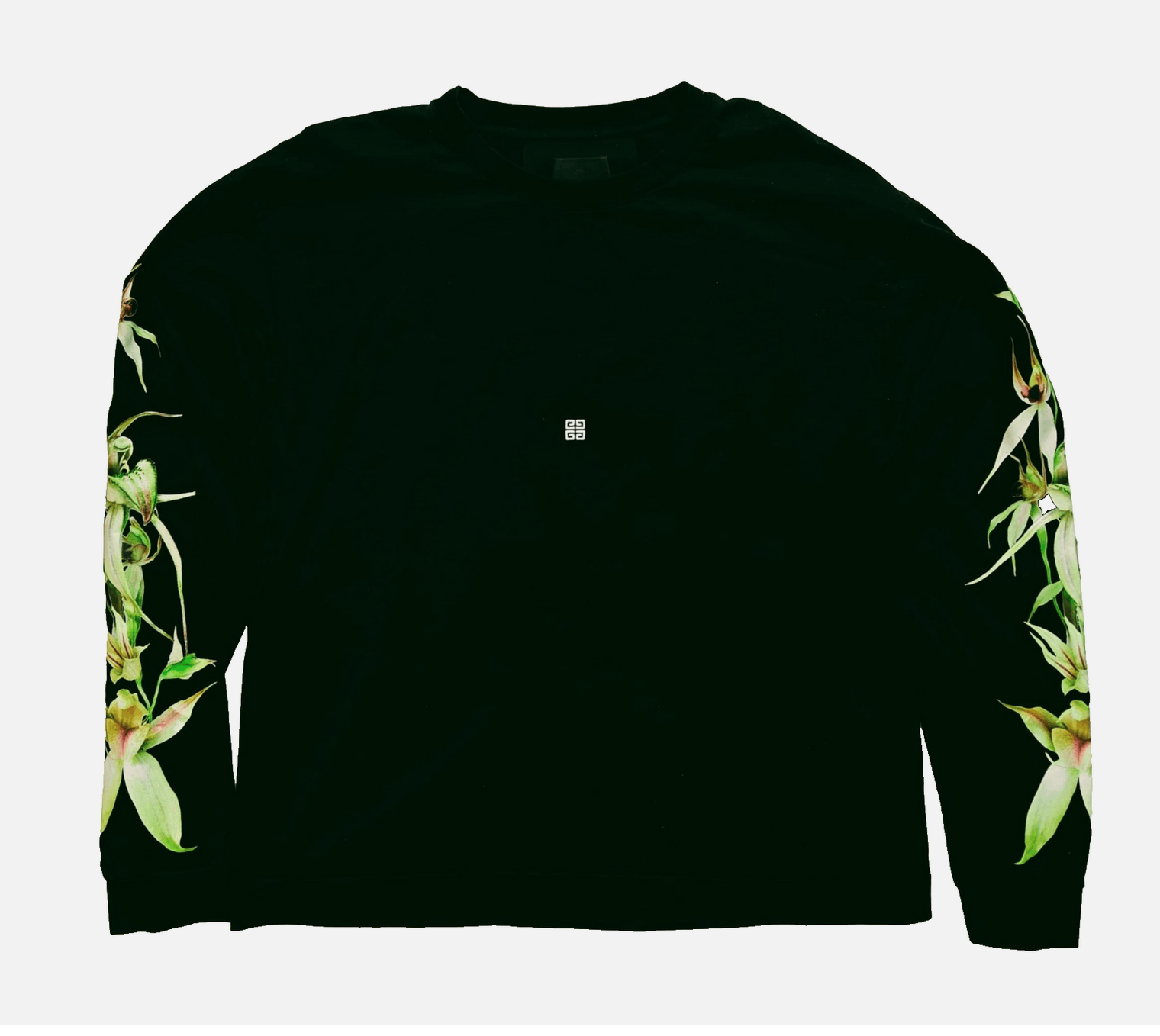 Givenchy Givenchy GVCY Floral Print 4G Logo LS T Shirt L Size US L / EU 52-54 / 3 - 2 Thumbnail