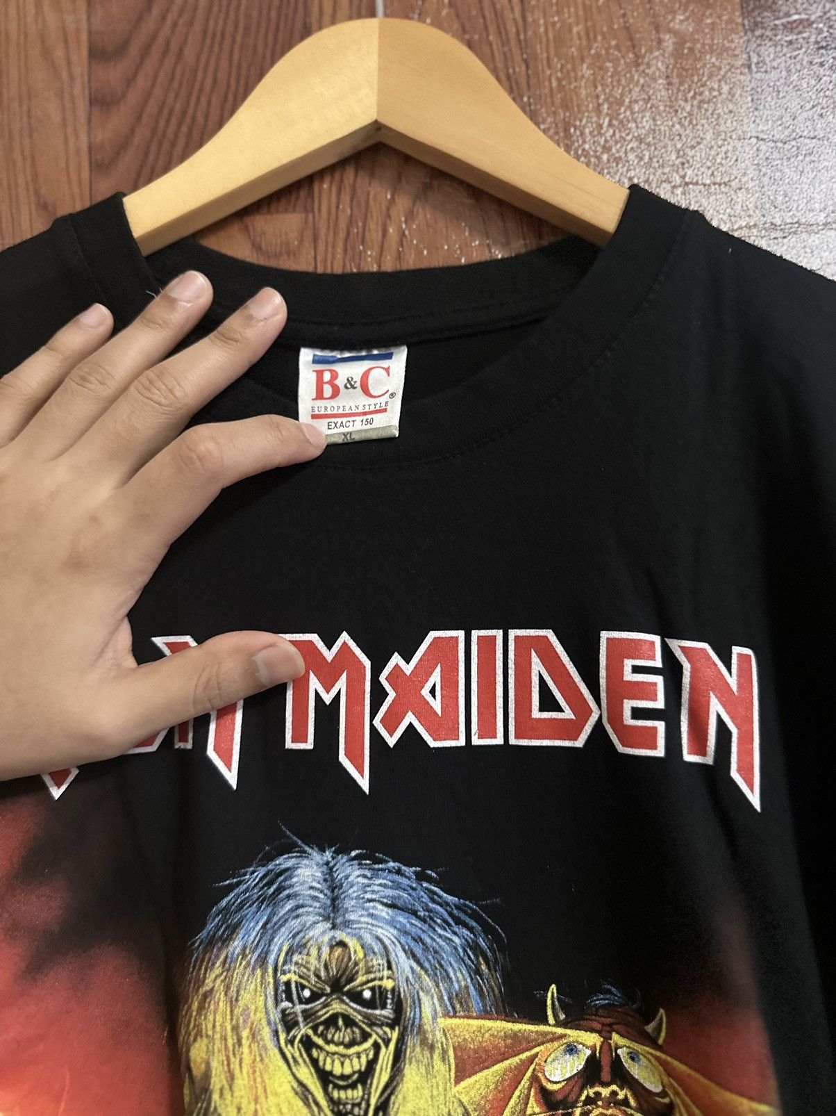 Band Tees × Vintage Iron maiden Size US S / EU 44-46 / 1 - 3 Thumbnail
