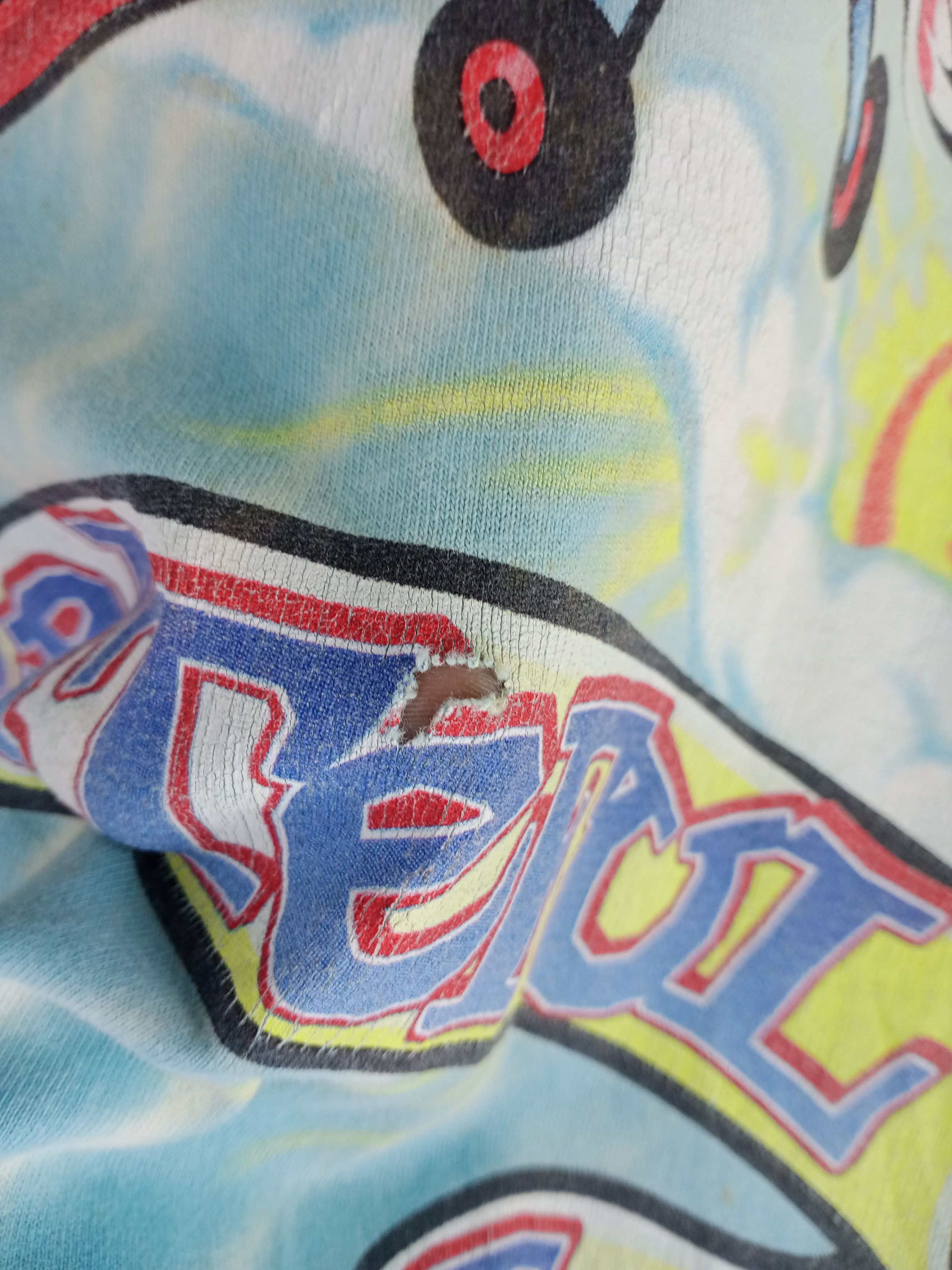 Grateful Dead × Liquid Blue Very Rare Vintage 90s Grateful Dead Band Distressed Tshirt Size US XL / EU 56 / 4 - 12 Thumbnail