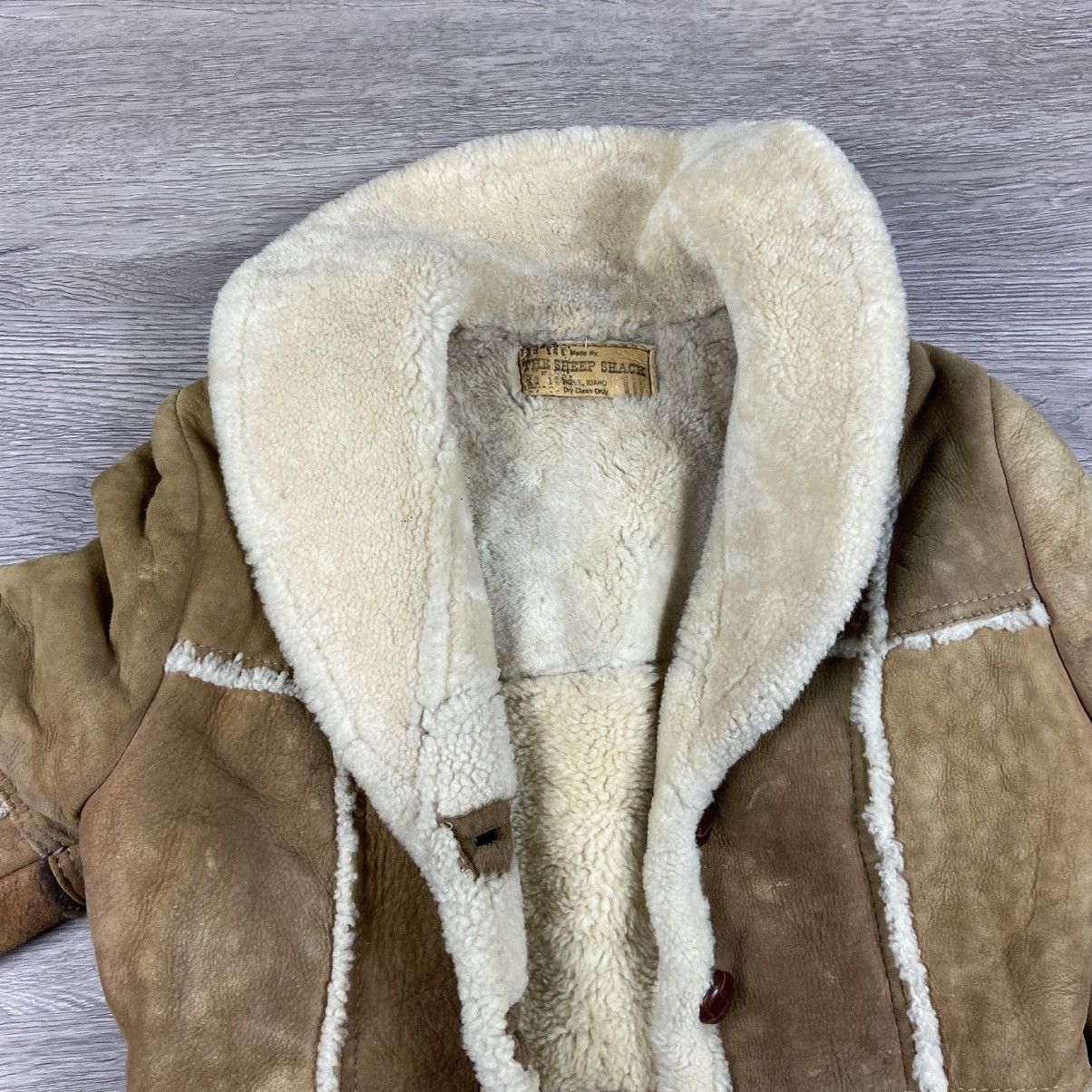 Other Vintage 70’s Sheep Shack Vintage Shearling Coat Women’s XS Size US L / EU 52-54 / 3 - 3 Thumbnail
