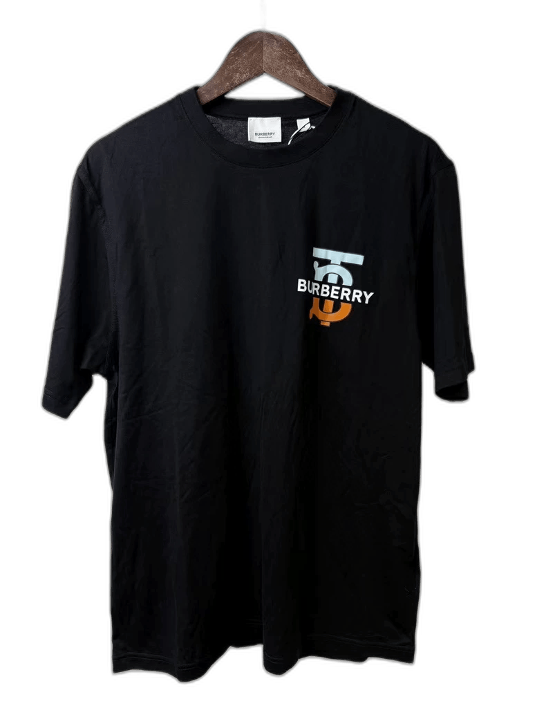 Burberry Burberry Black Short Sleeve T-Shirt-yf Size US M / EU 48-50 / 2 - 1 Thumbnail