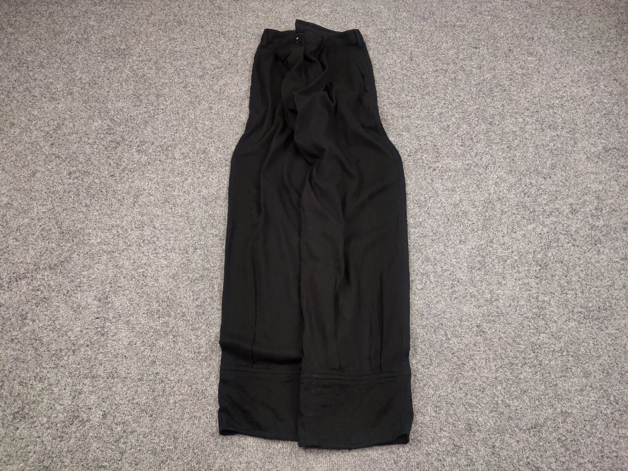 Yohji Yamamoto Vintage Y's Yohji Yamamoto Cotton Linen Japan Baggy pants Size US 34 / EU 50 - 2 Thumbnail