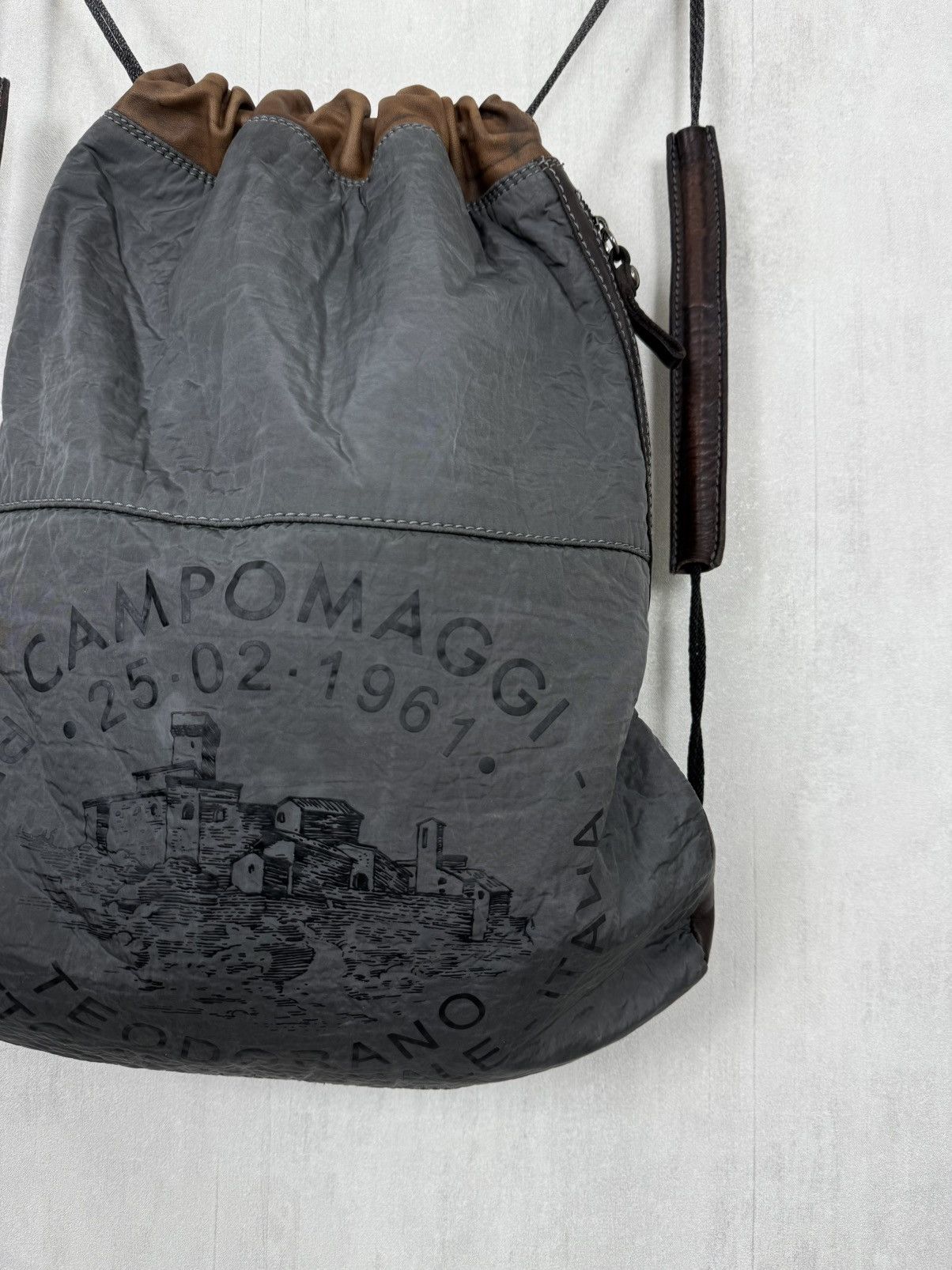 Other Campomaggi Nylon Leather Cloth Backpack Size ONE SIZE - 4 Thumbnail