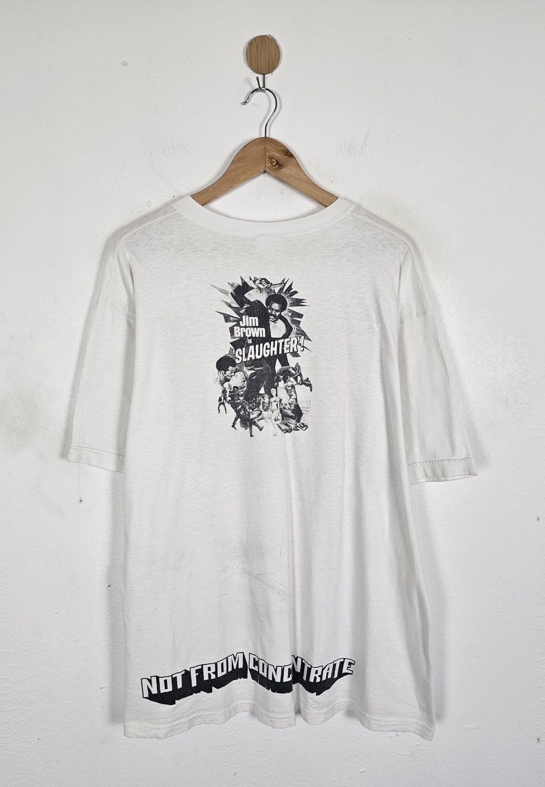 Vintage Vintage Slaughter Movie film jim brown poster shirt Size US XL / EU 56 / 4 - 3 Thumbnail