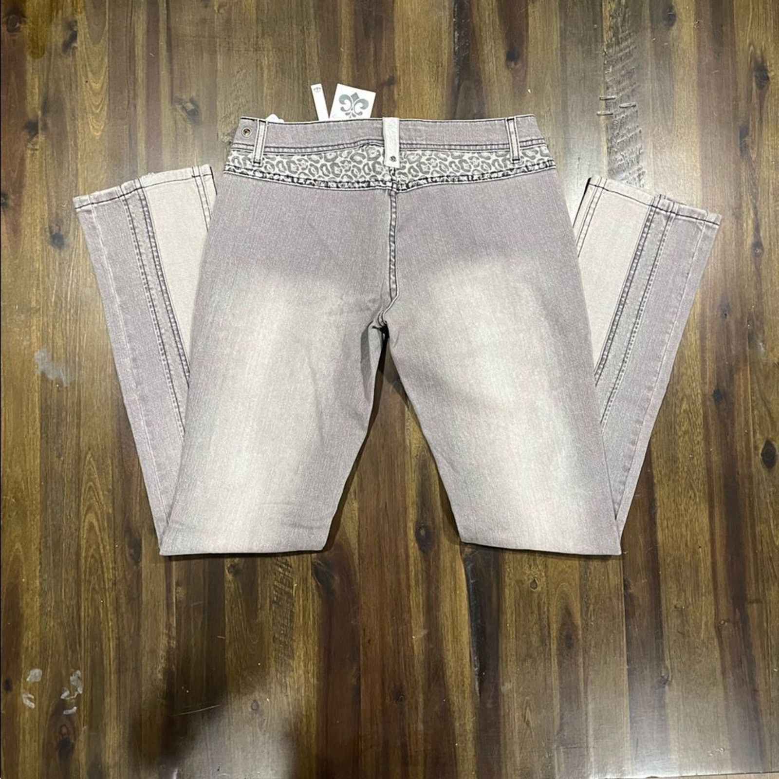 NBDN Nobrandedon NWT House of Deréon Beyoncé Jeans Diva Crest Skinny Size 30" / US 8 / IT 44 - 10 Thumbnail