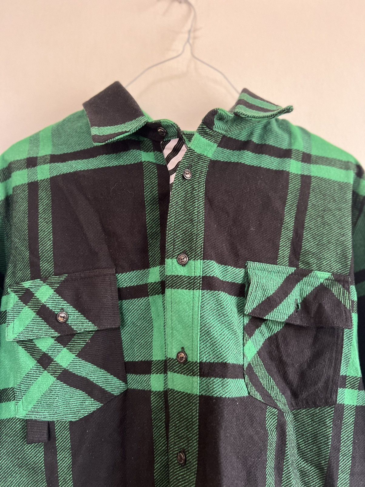 Off-White Off white Green flannel Size US M / EU 48-50 / 2 - 6 Thumbnail