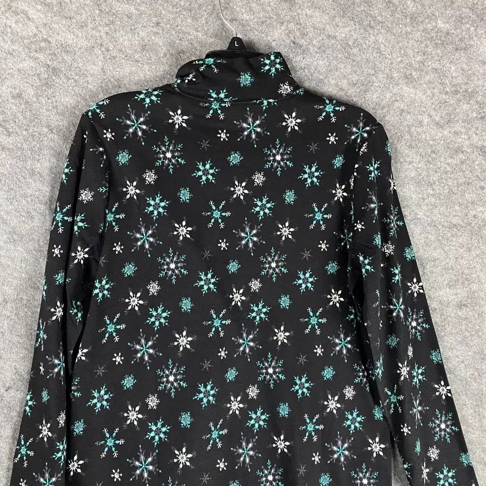 Other Laura Scott Long Sleeve Top Medium Women's NWT Snowflakes M Size M / US 6-8 / IT 42-44 - 9 Thumbnail