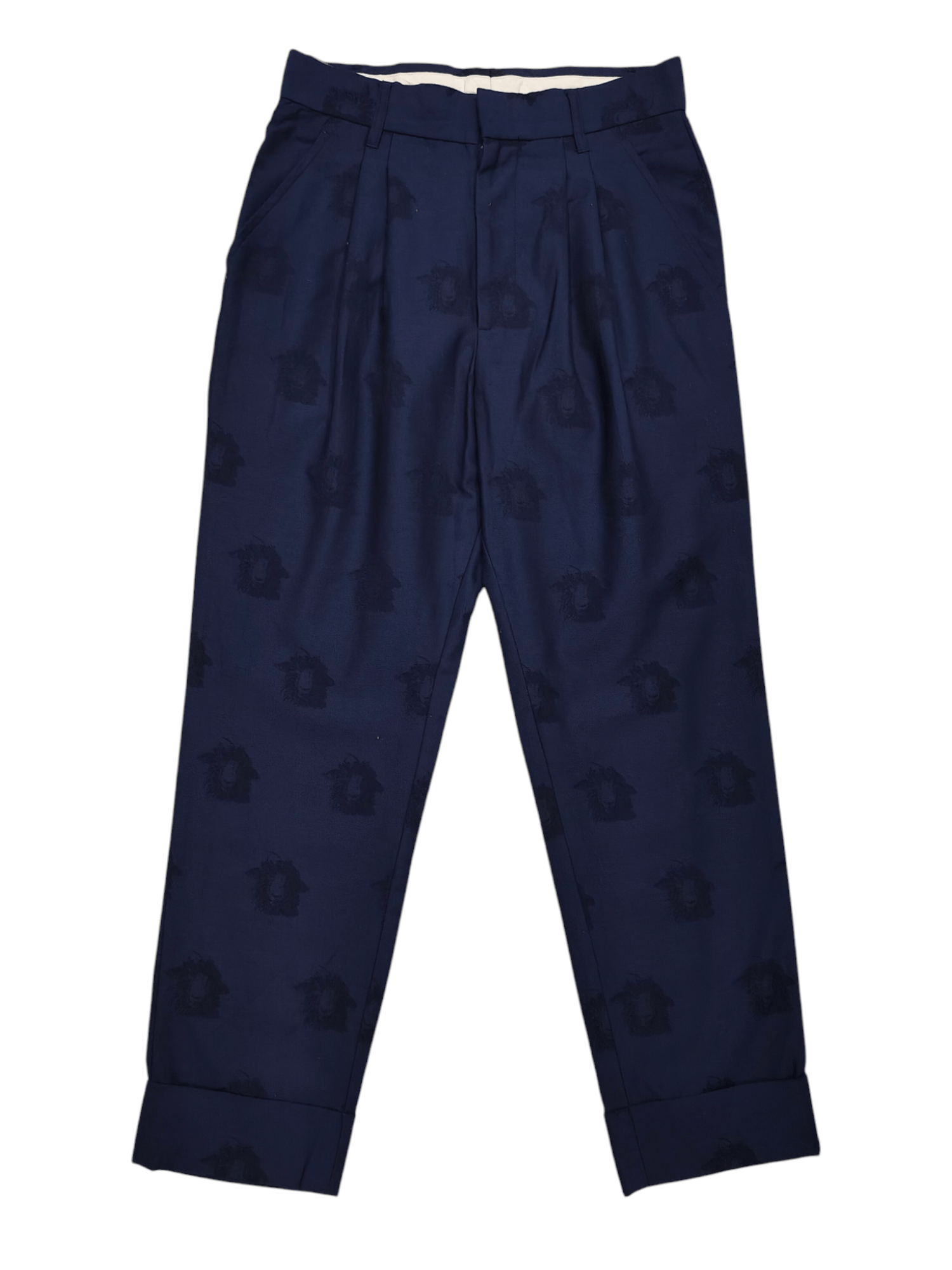 mercibeaucoup RARE🇯🇵 Mercibeacoup 🇯🇵 Sheeps Monogram Drop Crotch Pants Size 28" / US 6 / IT 42 - 1 Thumbnail