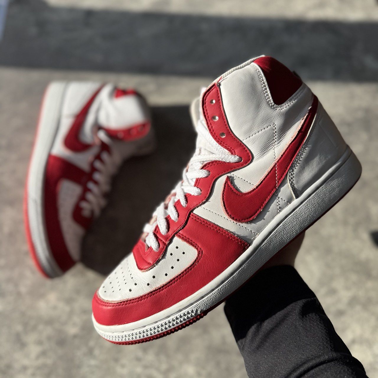 Nike Nike Terminator High “University Red” Size US 9 / EU 42 - 1 Thumbnail