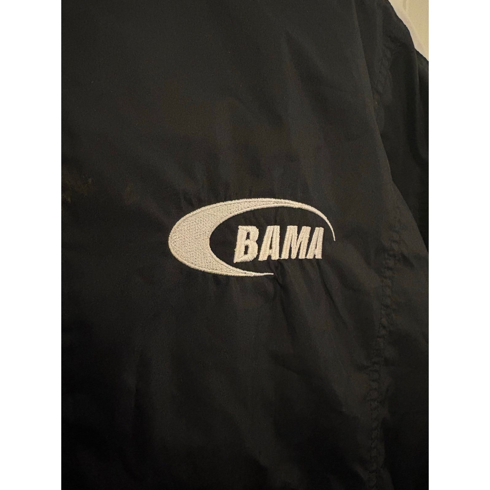 Nike Vintage Nike Black and White Alabama Windbreaker Size Medium Size US M / EU 48-50 / 2 - 8 Thumbnail
