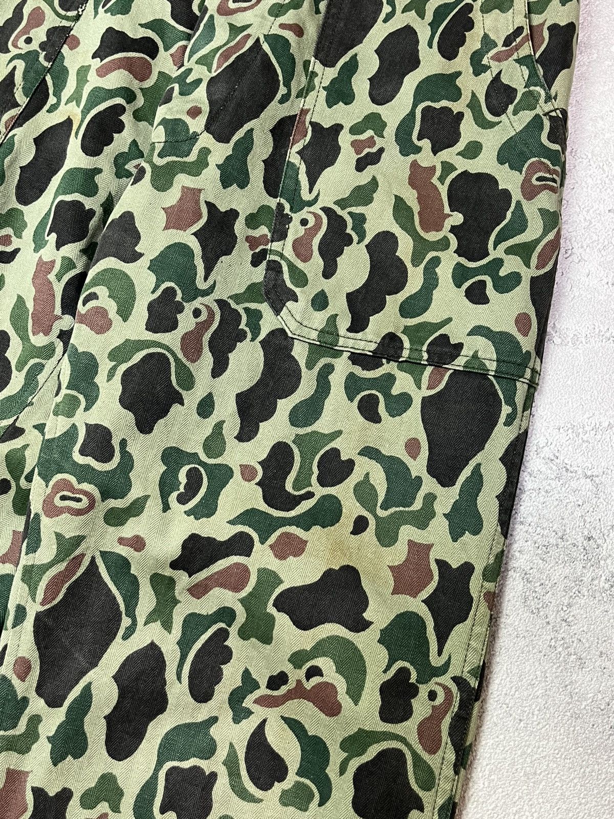 Vintage Vintage 60s Korea army HBT Duck Hunter / Frog skin Size US 30 / EU 46 - 4 Thumbnail