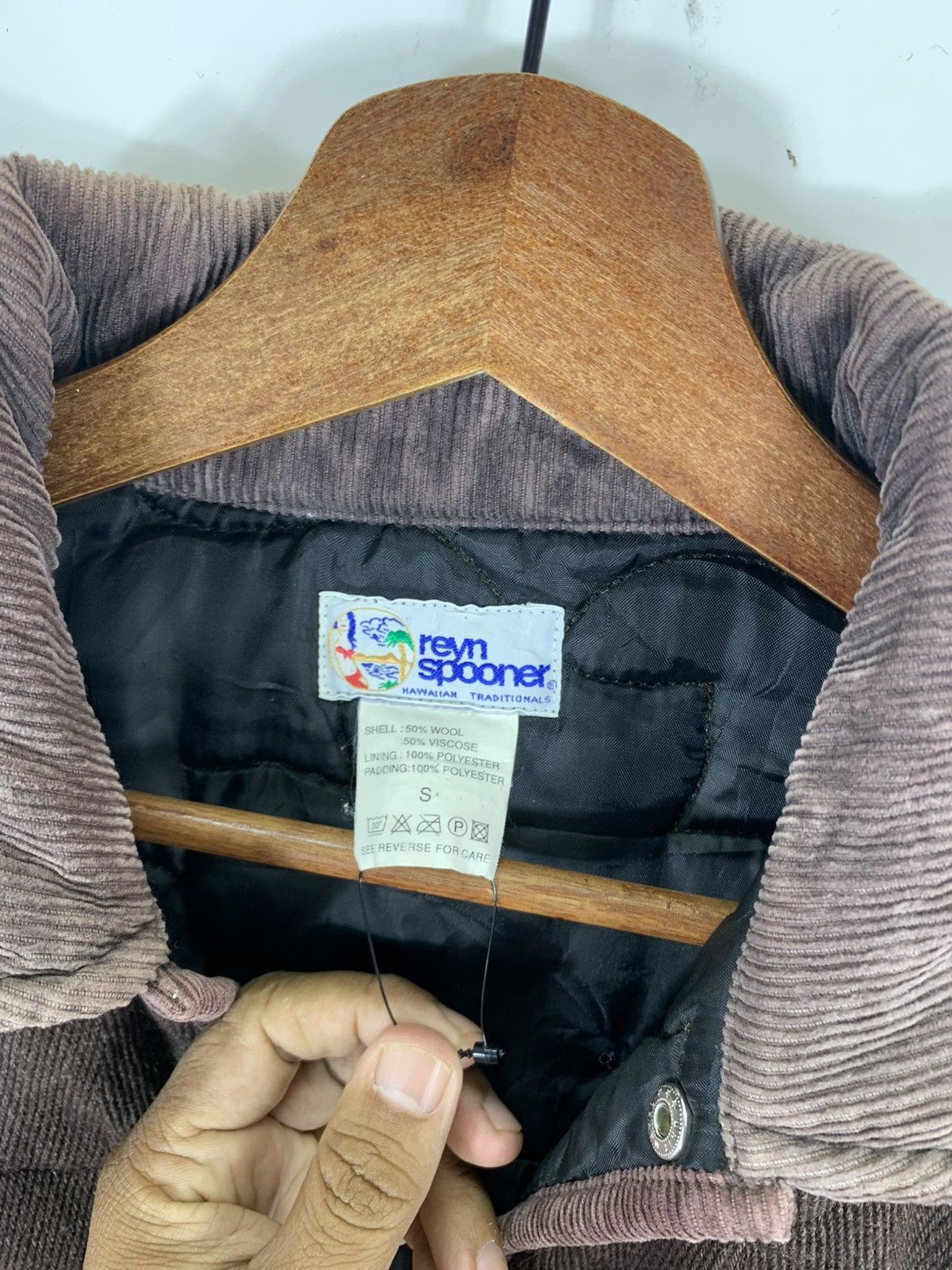 Reyn Spooner × Vintage VINTAGE REYN SPOONER HAWAIIAN TRADITIONALS CORDUROY JACKET Size US S / EU 44-46 / 1 - 6 Thumbnail