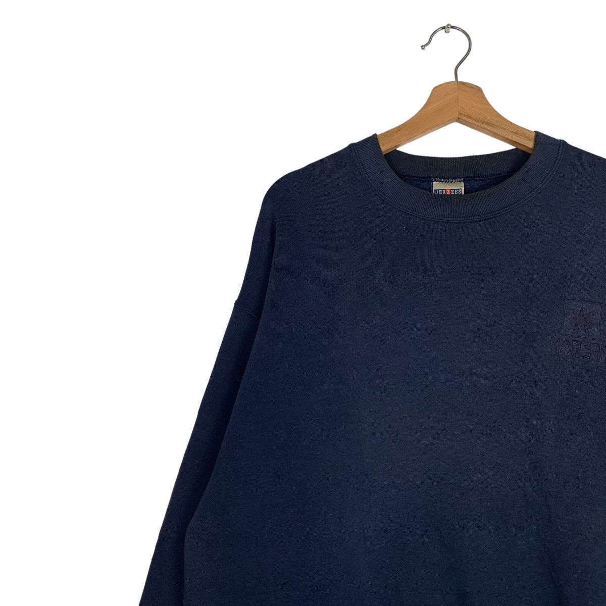 Jerzees Vintage 90's JERZEES 262 Plain Sweatshirts #0691-C32 Size US L / EU 52-54 / 3 - 5 Thumbnail