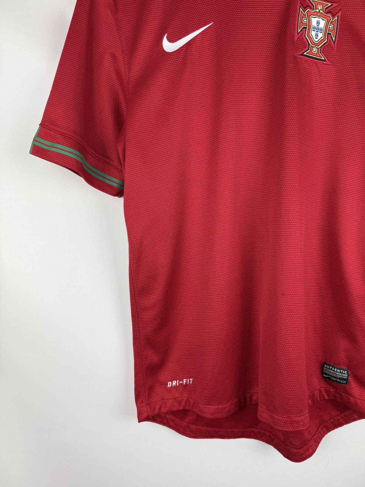 Nike Nike FC Portugal 2012 Home Football Kit Soccer Jersey Shirt Size US S / EU 44-46 / 1 - 5 Thumbnail