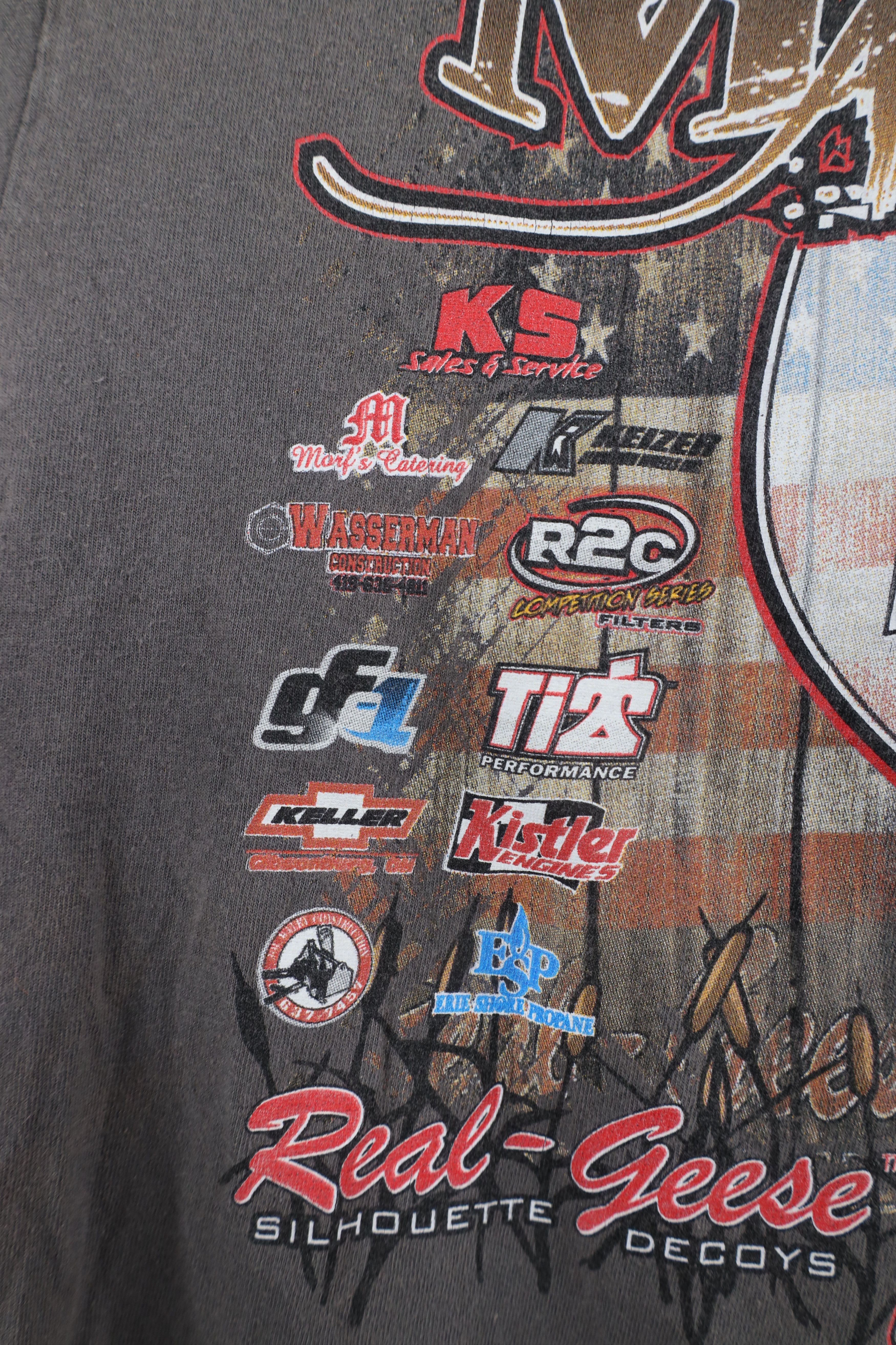 Vintage Streetwear Craig Mintz Car Racing Short Sleeve T-Shirt Gray Size US M / EU 48-50 / 2 - 9 Thumbnail