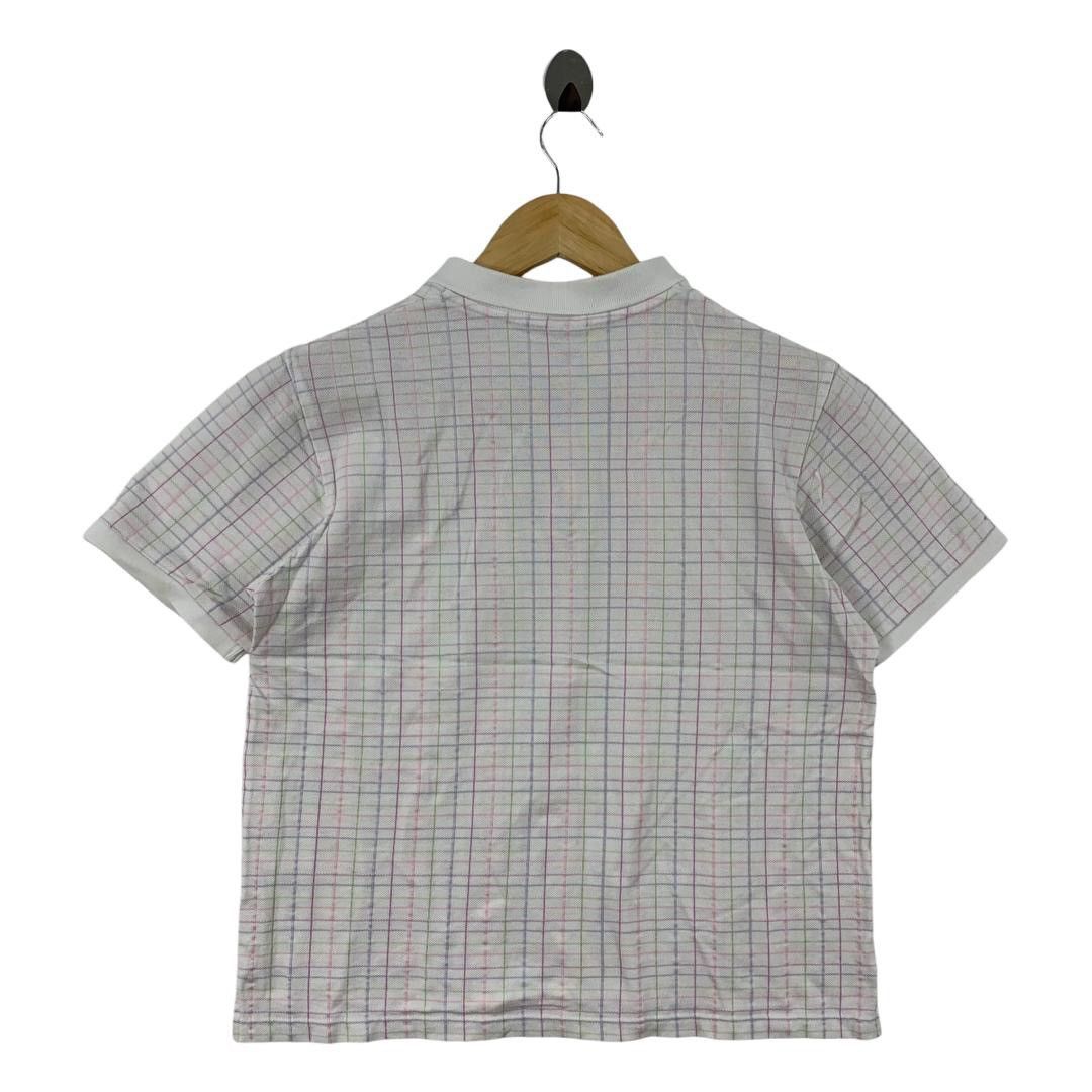 Courreges × Designer COURRAGES Spellout logo polo tee Size S / US 4 / IT 40 - 4 Thumbnail