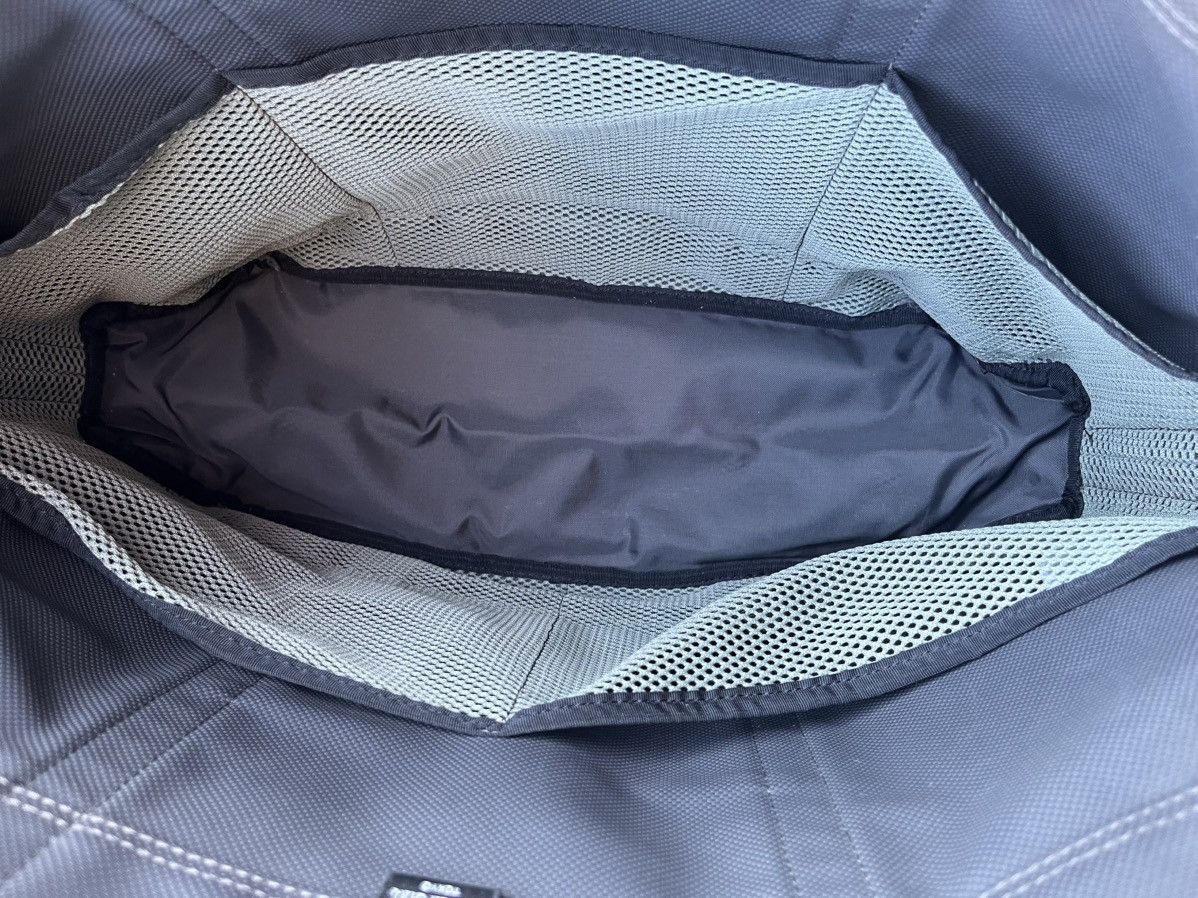 Porter Faded Coated Canvas Functional Boyfriend Tote Bag Size ONE SIZE - 6 Thumbnail