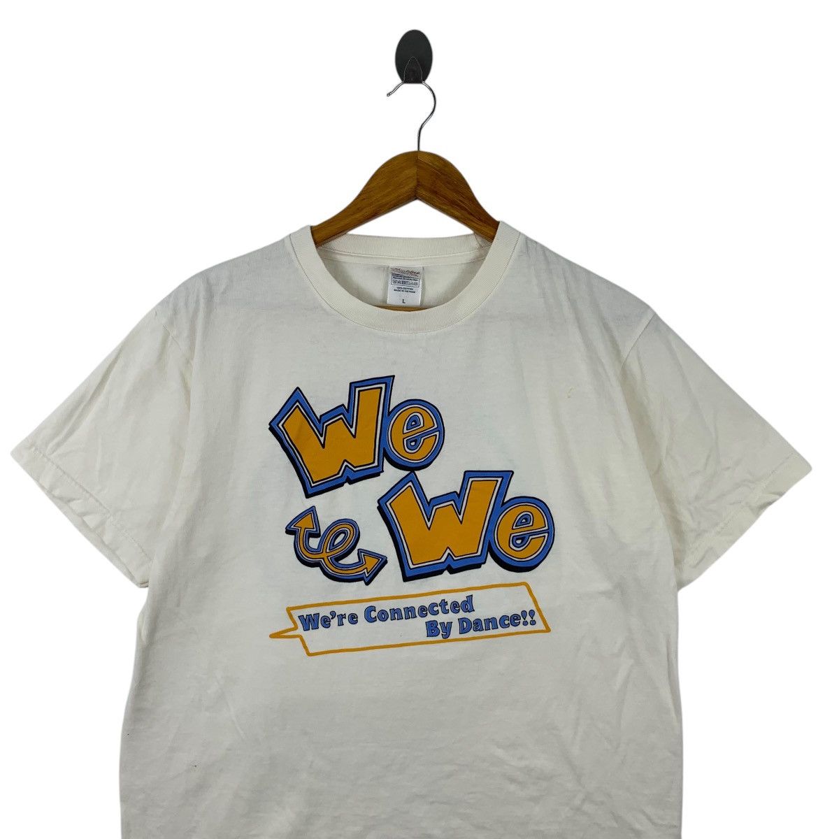 Vintage WE & WE DANCE NAMI Connected Company Tee Shirt Top Promo Ads Size L / US 10 / IT 46 - 2 Thumbnail