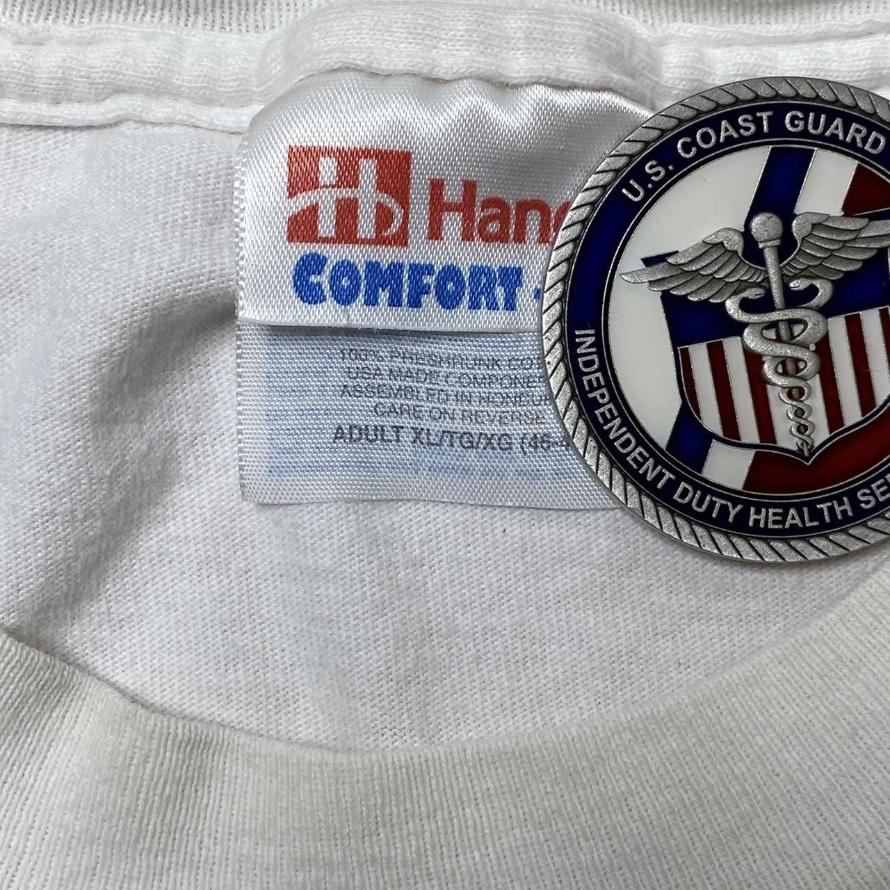 Hanes Vintage Hanes Comfort-T Box Logo White Cartoon Tee Size XL Size US XL / EU 56 / 4 - 3 Thumbnail