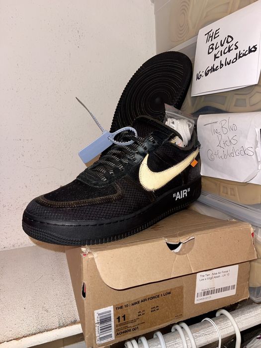 Off white air force 1 grailed sale