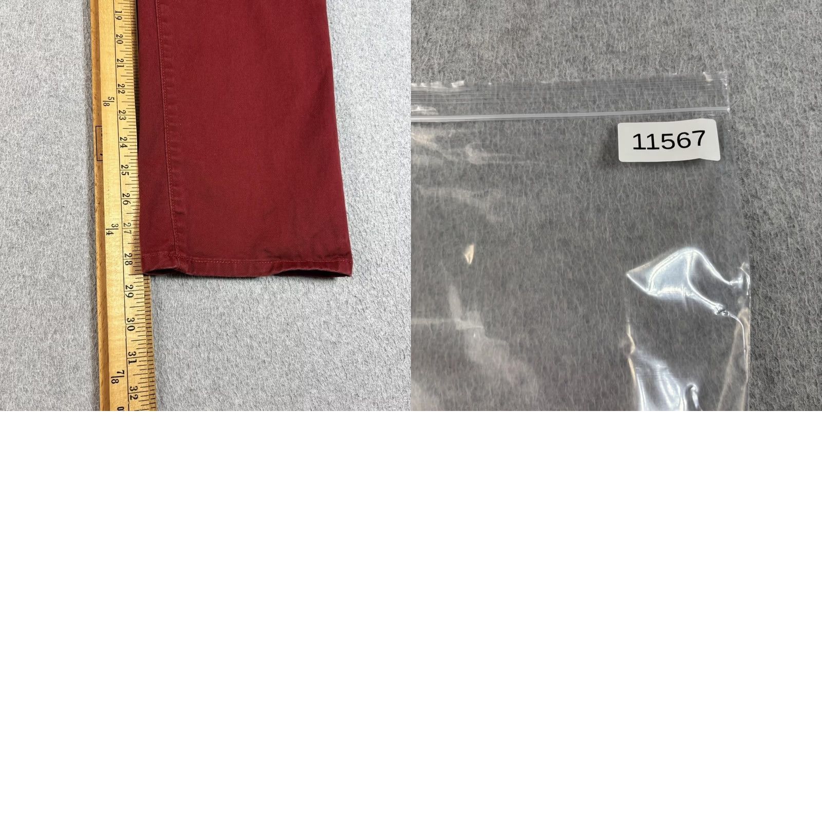 Levi's Levi's Pant Men 33x32 Red Chino Straight Leg Casual Office Heritage Academia Work Pants Size US 33 - 8 Thumbnail
