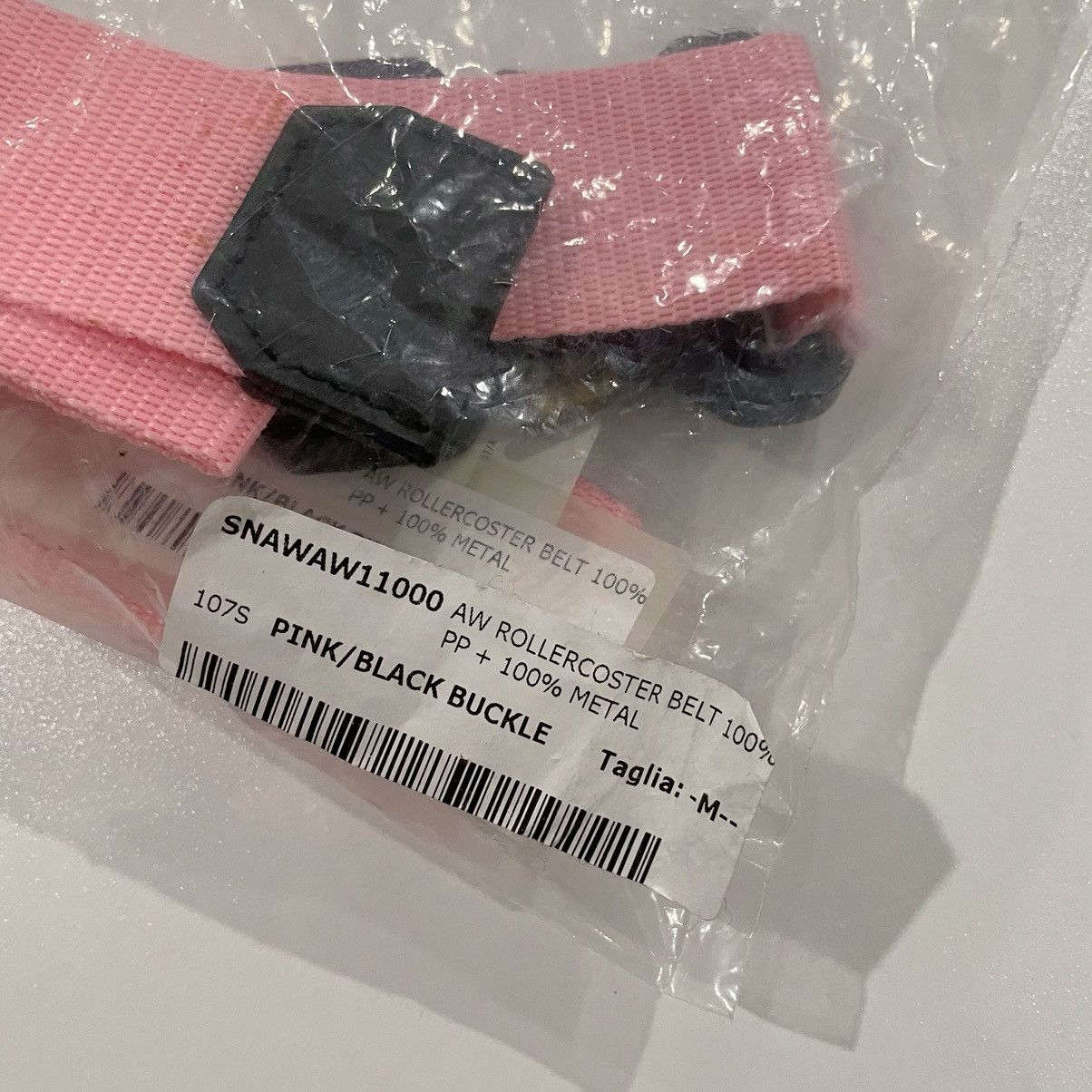1017 ALYX 9SM 1017 ALYX 9SM pink rollercoster belt Size ONE SIZE - 5 Thumbnail