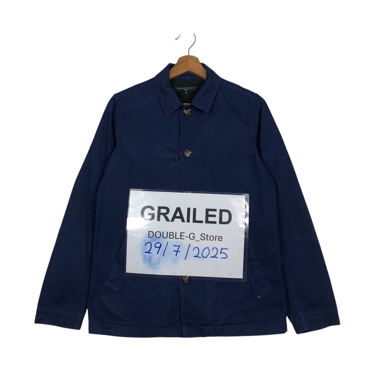 SHIPS 📌Vintage Chore Wool Jacket General Supply Ships Issey Miyake Size US M / EU 48-50 / 2 - 1 Thumbnail