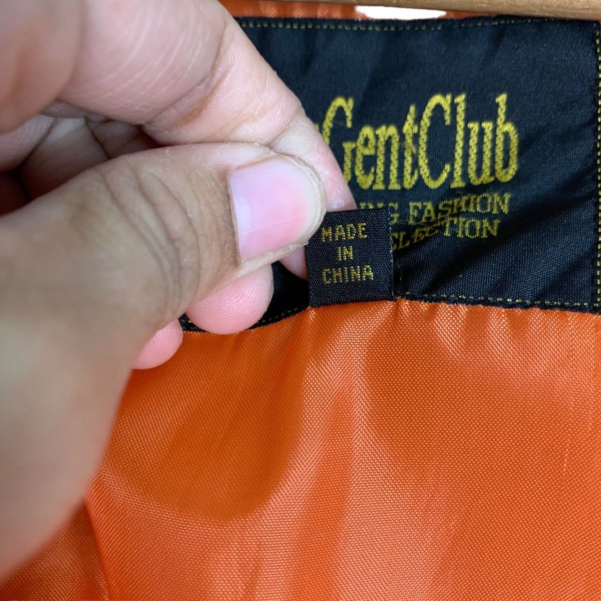 STOU GENT CLUB Ma 1 Bomber Jacket #0855-C38